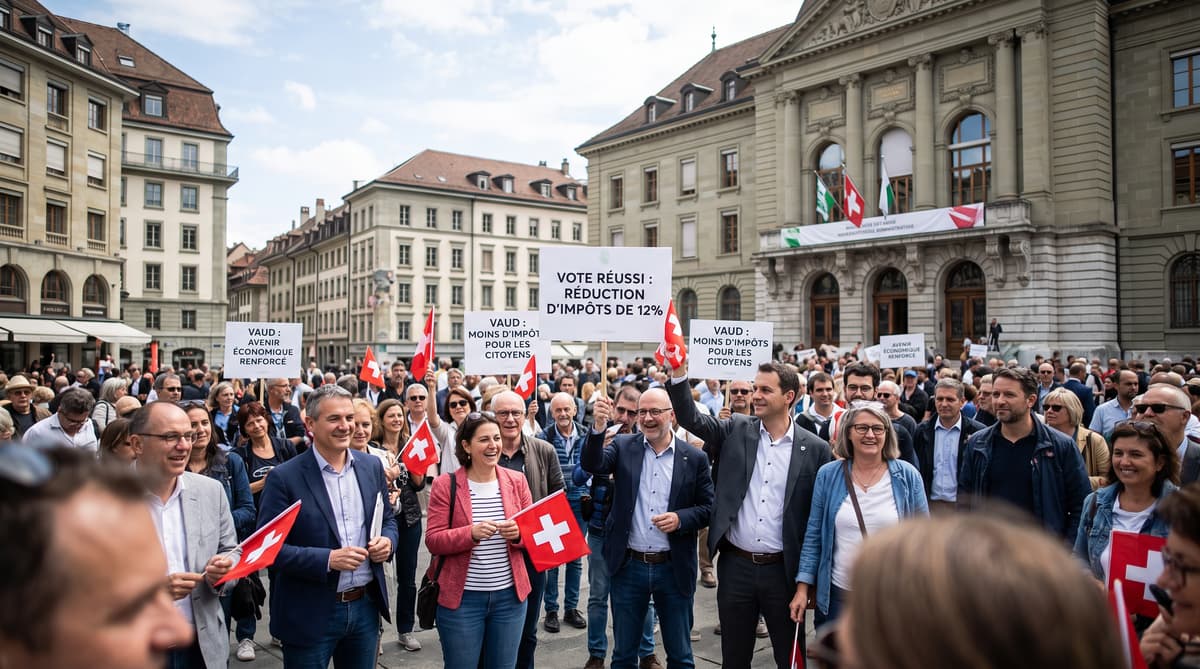 Vaud approves major income and wealth tax reduction