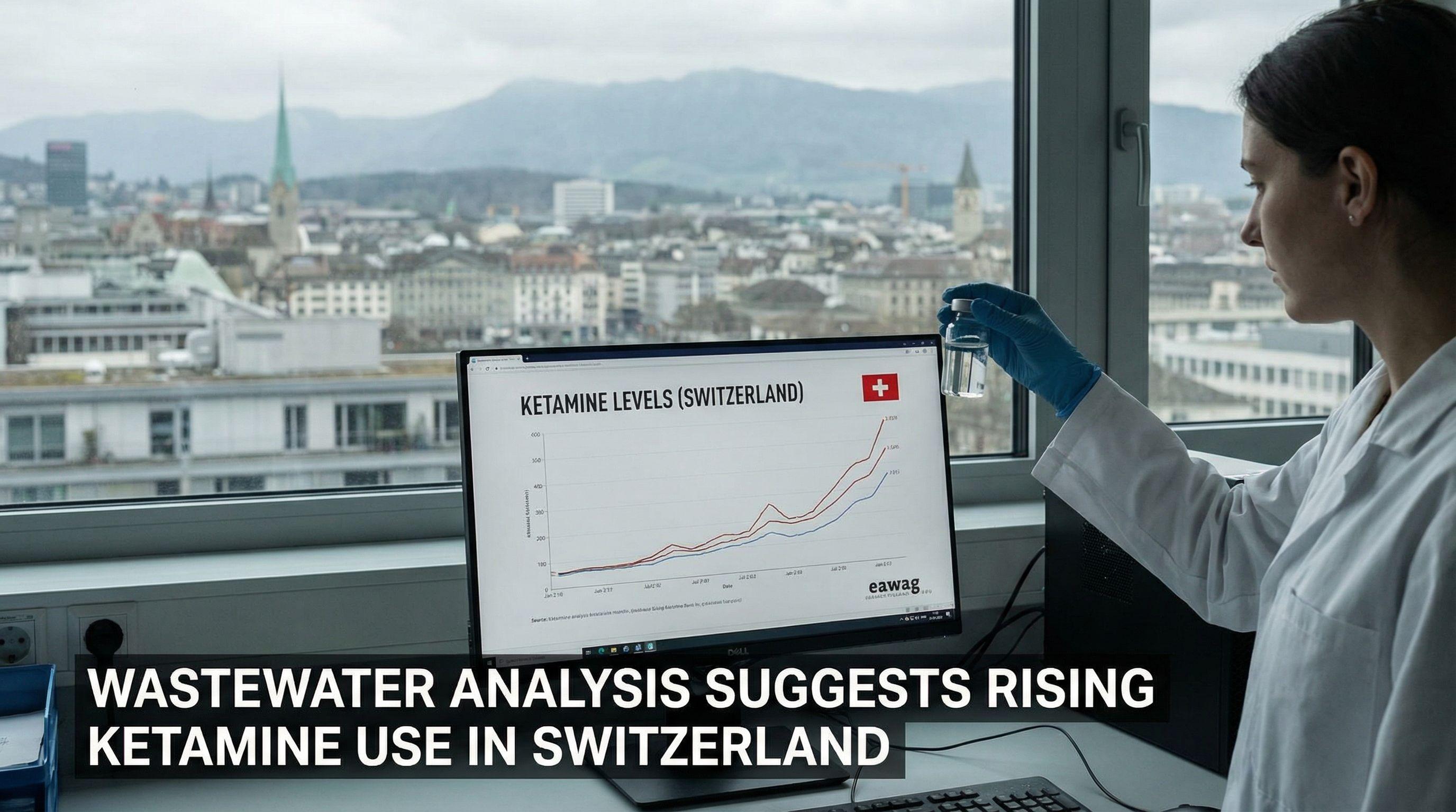 Wastewater Analysis Suggests Rising Ketamine Use in Switzerland