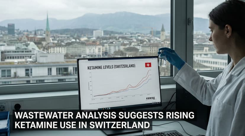Wastewater Analysis Suggests Rising Ketamine Use in Switzerland