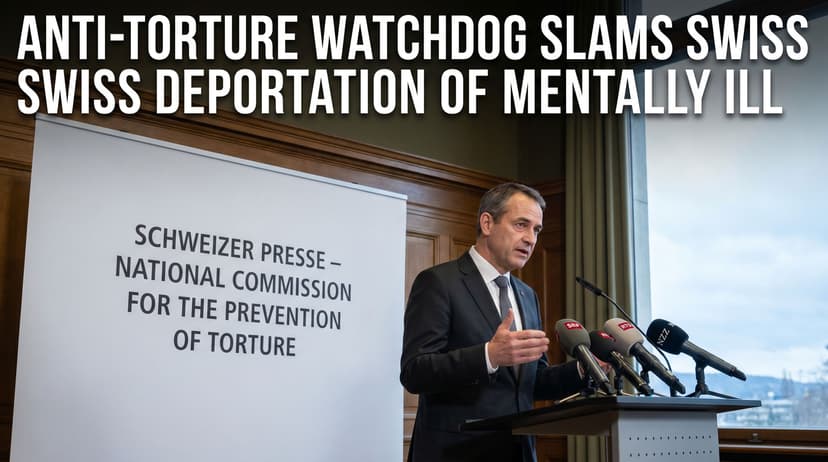 Anti-Torture Watchdog Slams Swiss Deportation of Mentally Ill