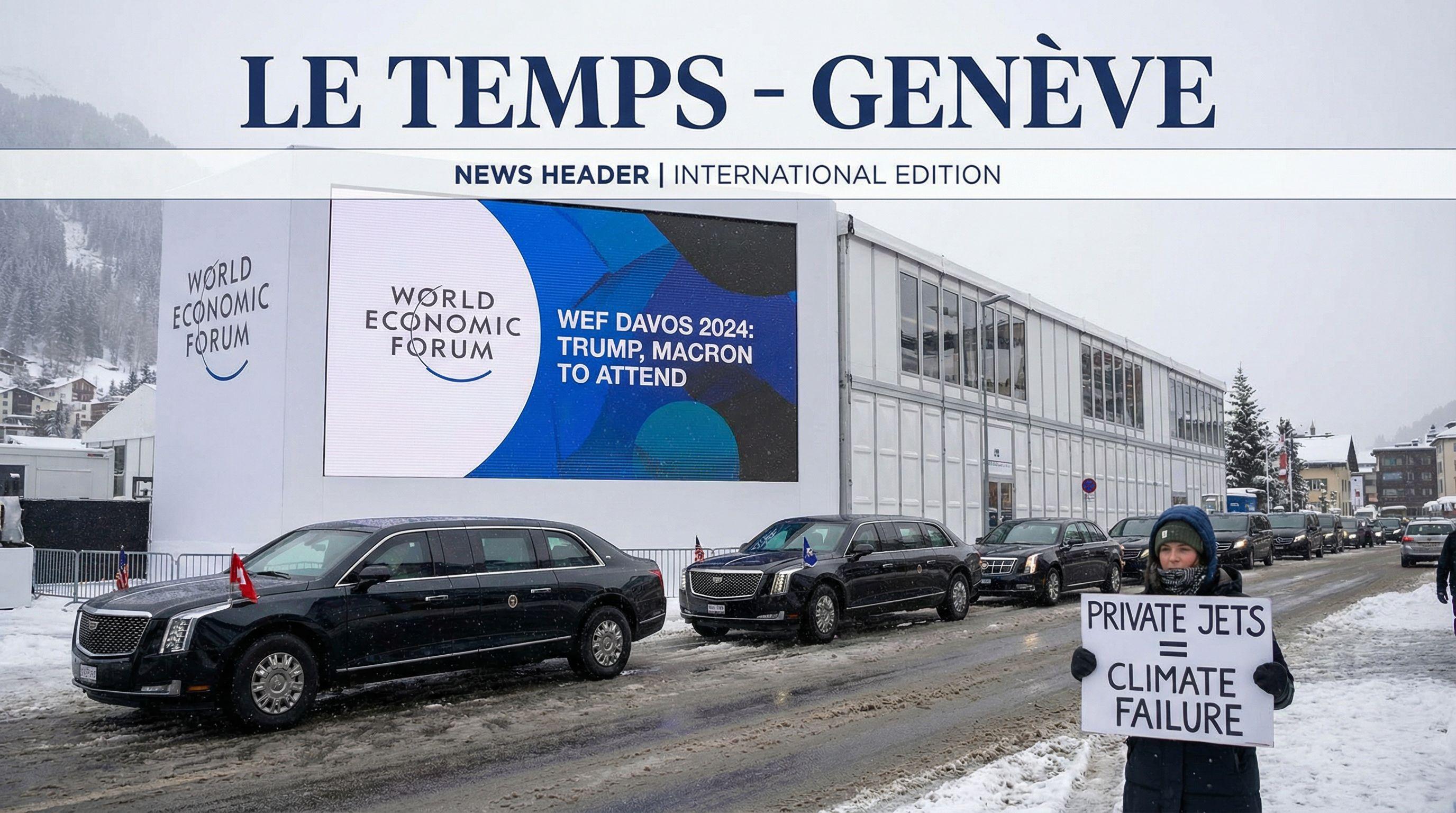WEF Preview: Trump and Macron to Attend Davos Amid Scrutiny Over Private Jet Surge