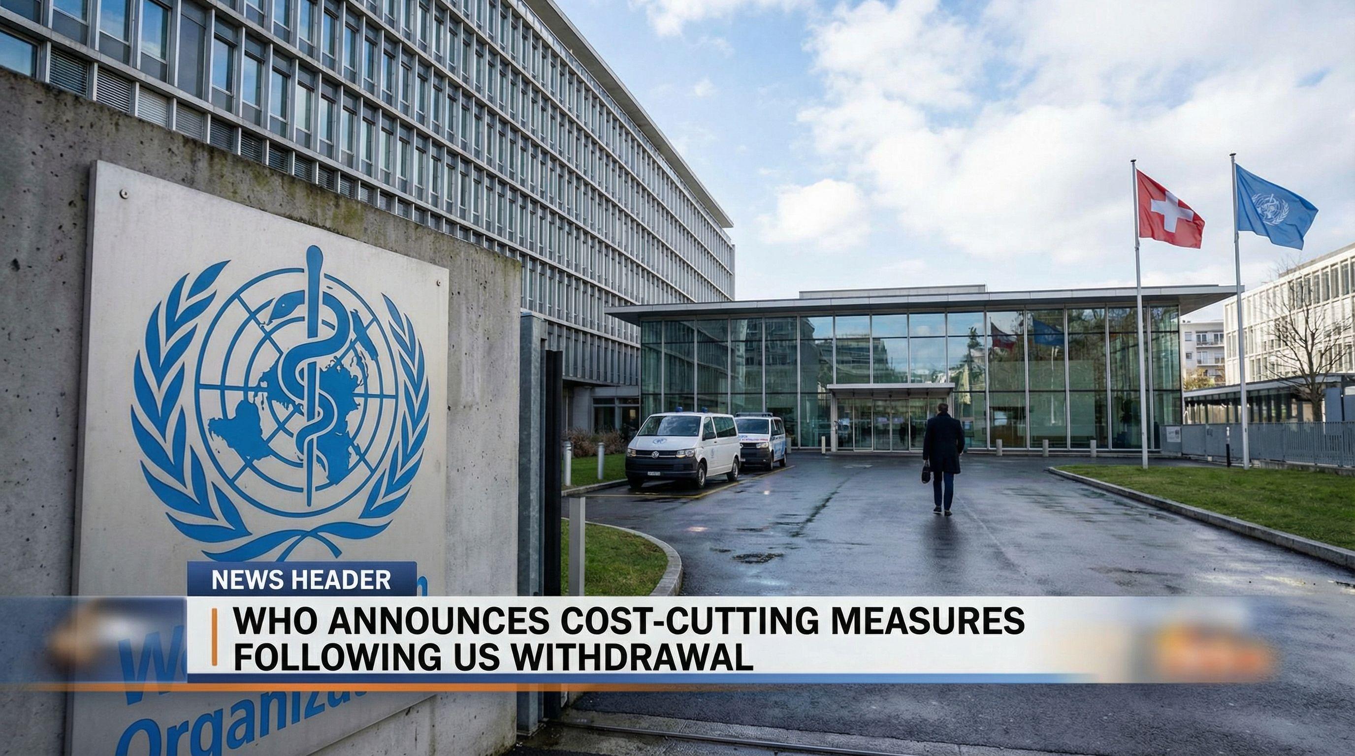 WHO Announces Cost-Cutting Measures Following US Withdrawal