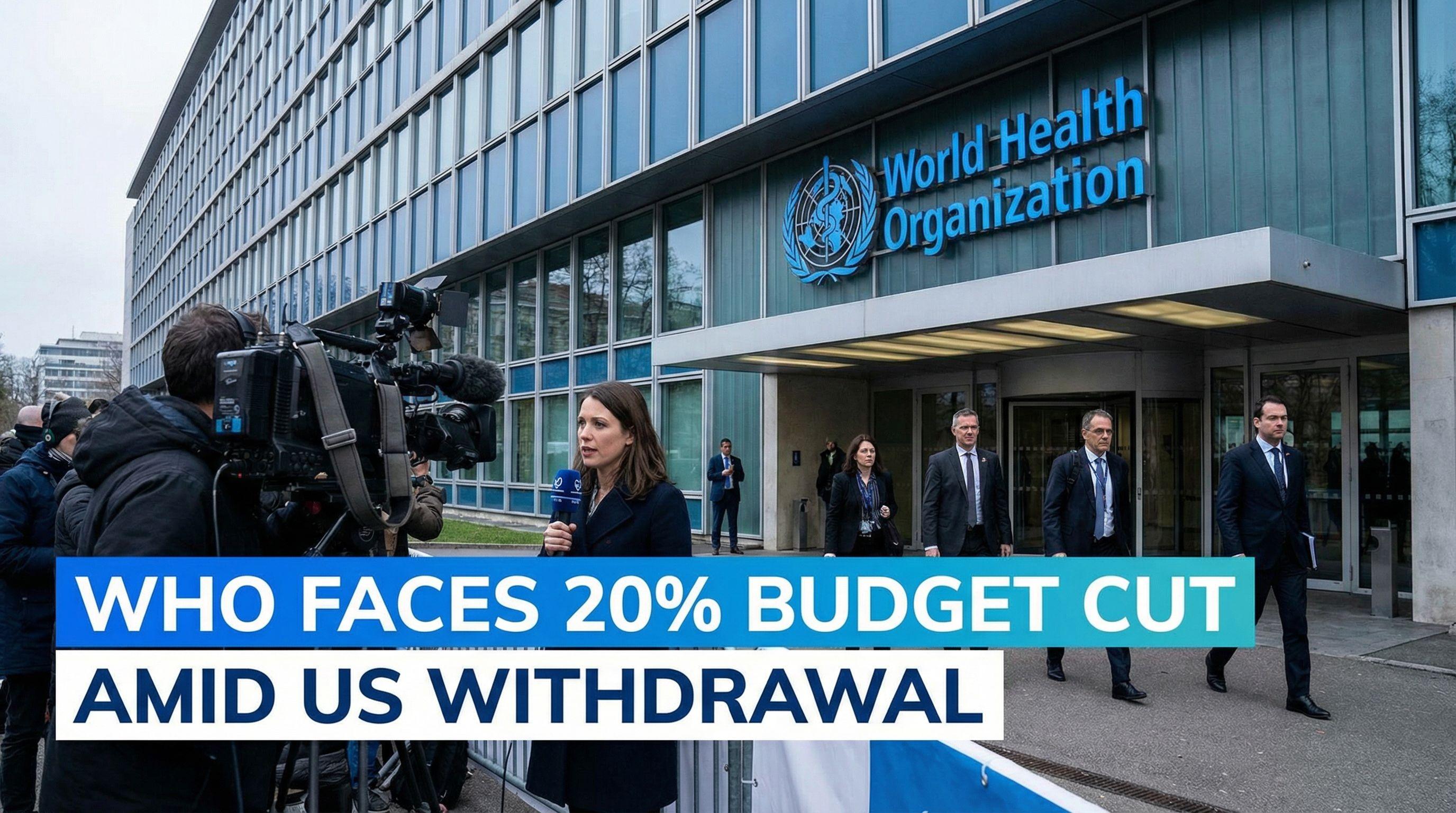 WHO faces 20% budget cut amid US withdrawal