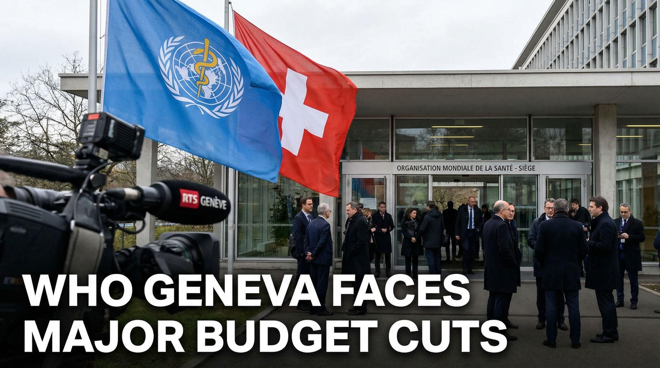 WHO Geneva Faces Major Budget Cuts After US Withdrawal