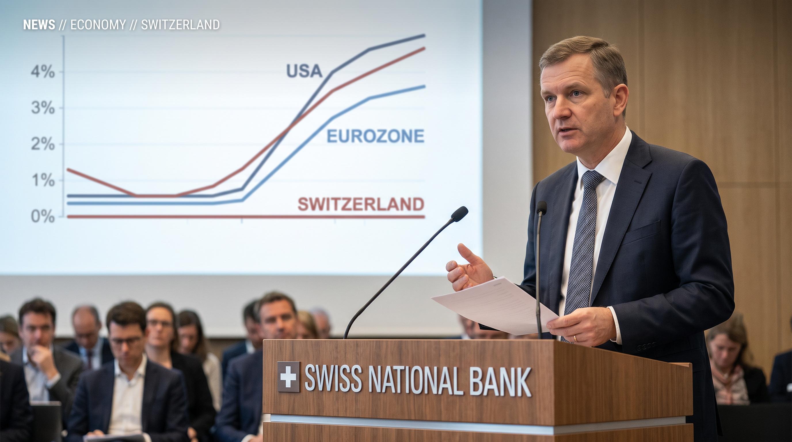 Why Switzerland is keeping interest rates at zero while others tighten