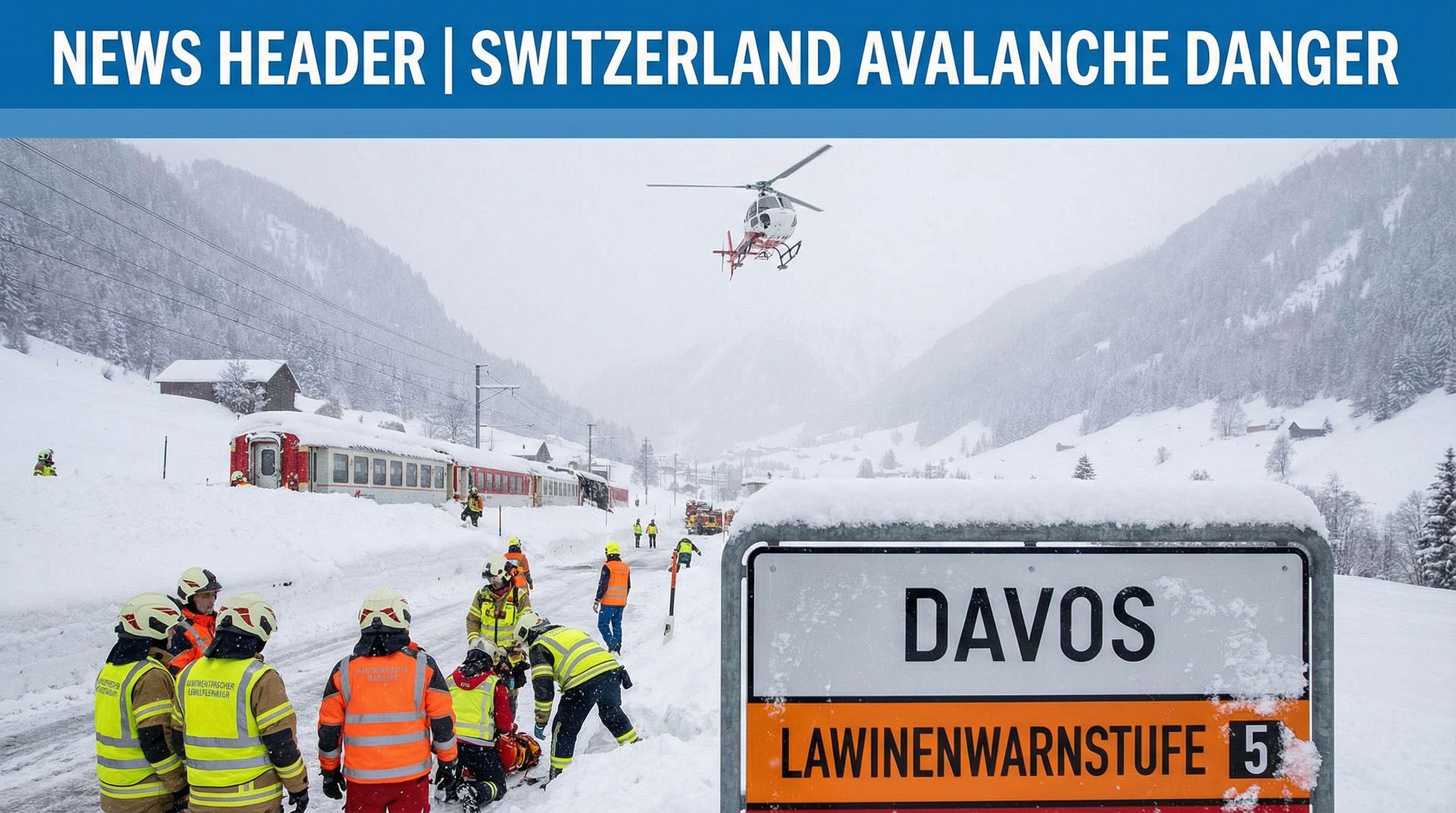 Widespread Avalanche Danger Grips Switzerland, Causing Fatalities and Disruptions
