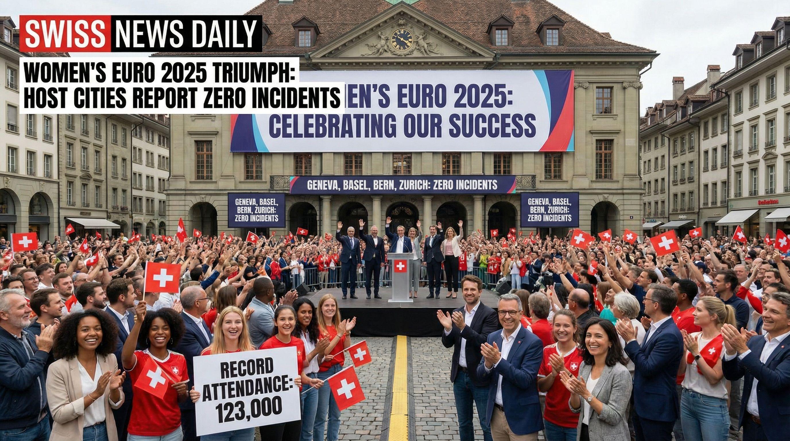 Women's EURO 2025 Triumph: Host Cities Report Zero Incidents