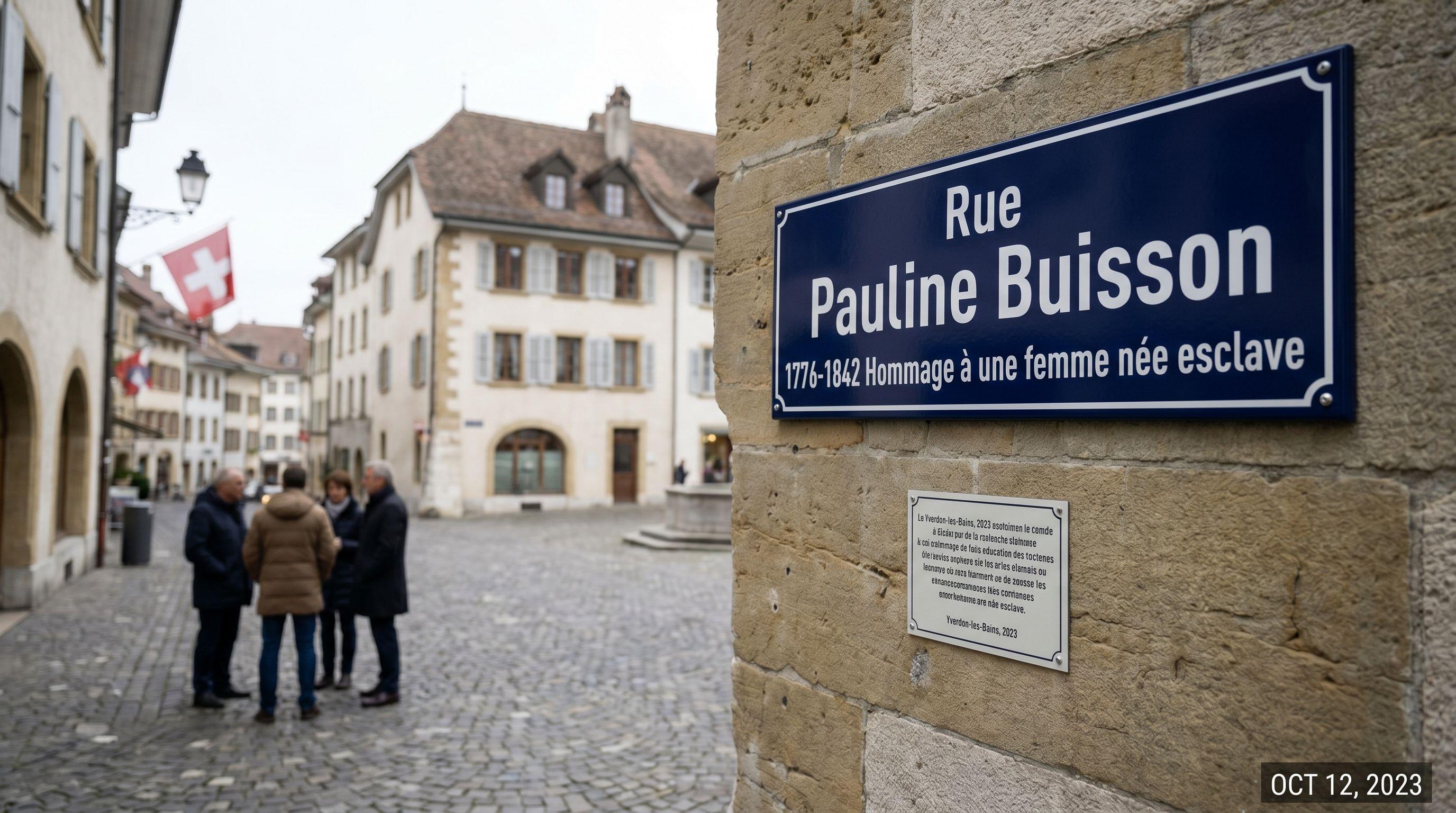 Yverdon-les-Bains Renames Street to Honor Black Woman Born into Slavery