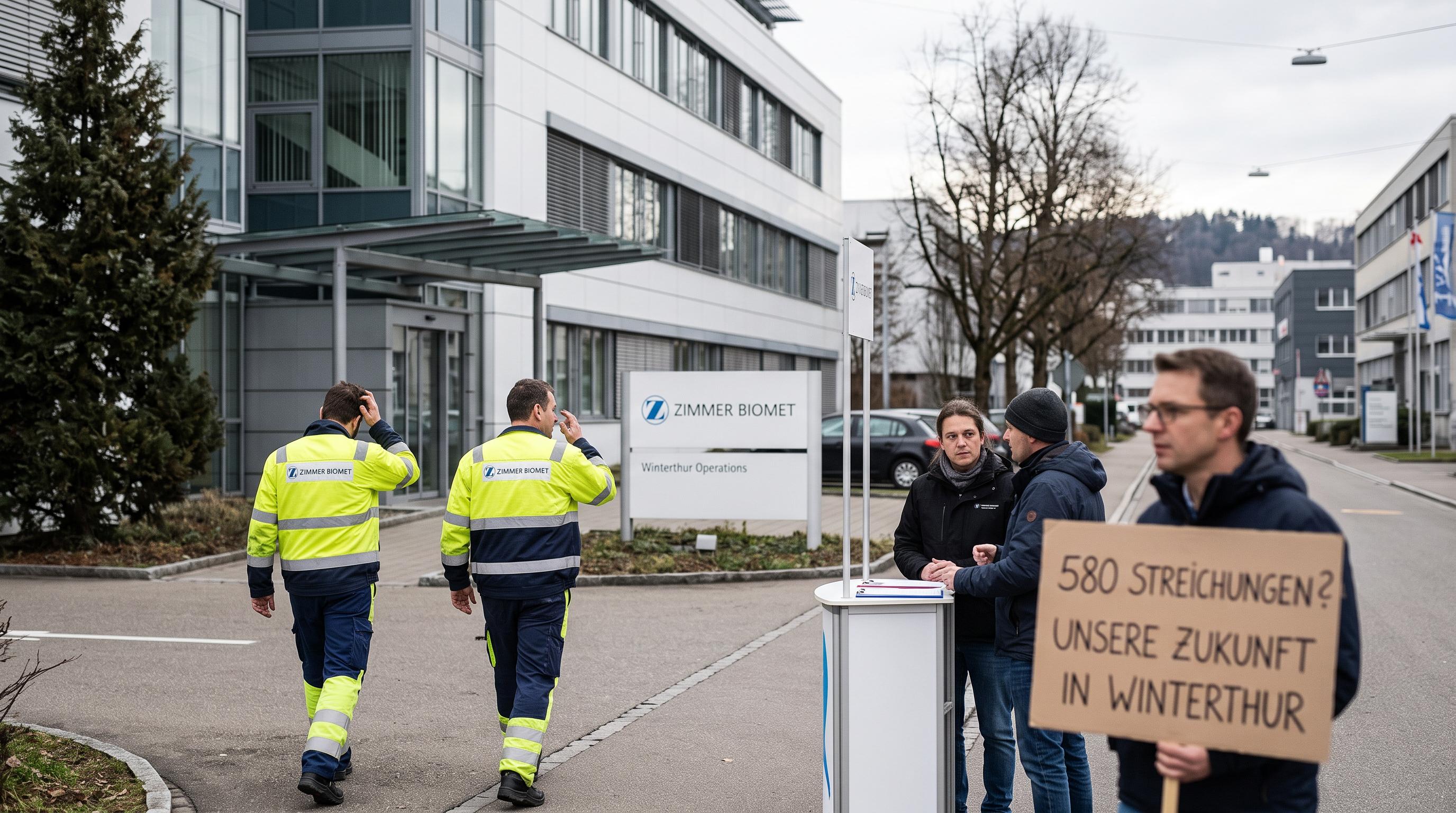 Up to 580 medical-technology jobs at risk in Winterthur