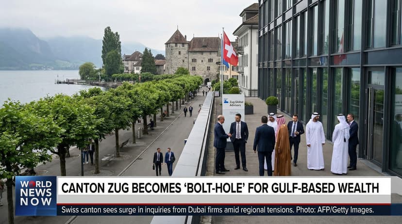 Canton Zug Becomes 'Bolt-Hole' for Gulf-Based Wealth