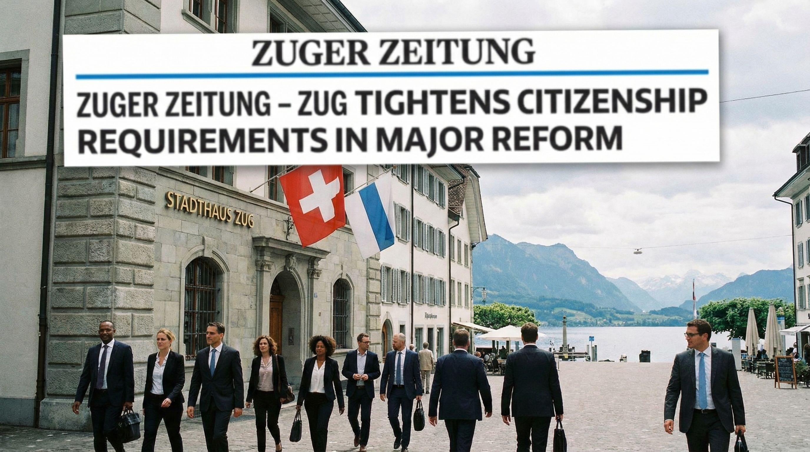 Zug Tightens Citizenship Requirements in Major Reform
