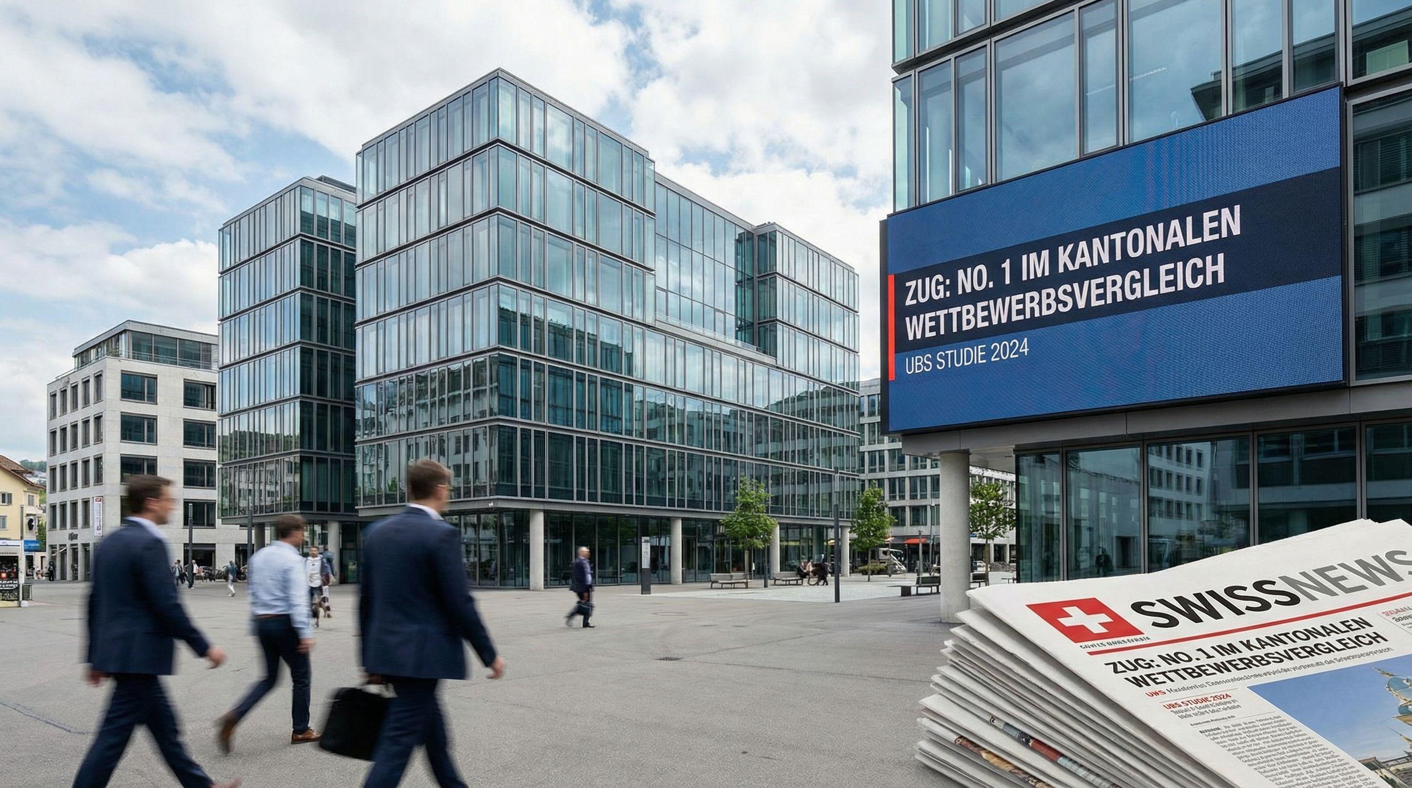 Zug Tops Swiss Cantonal Competitiveness Rankings