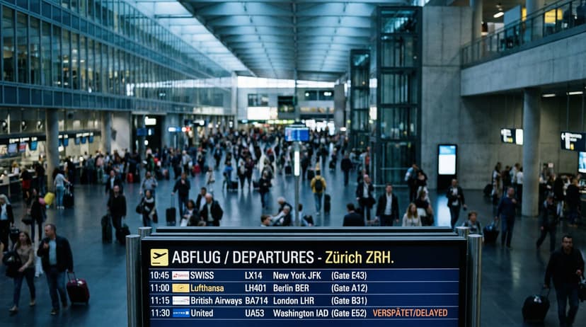 Zurich Airport Drops French Announcements in New Policy