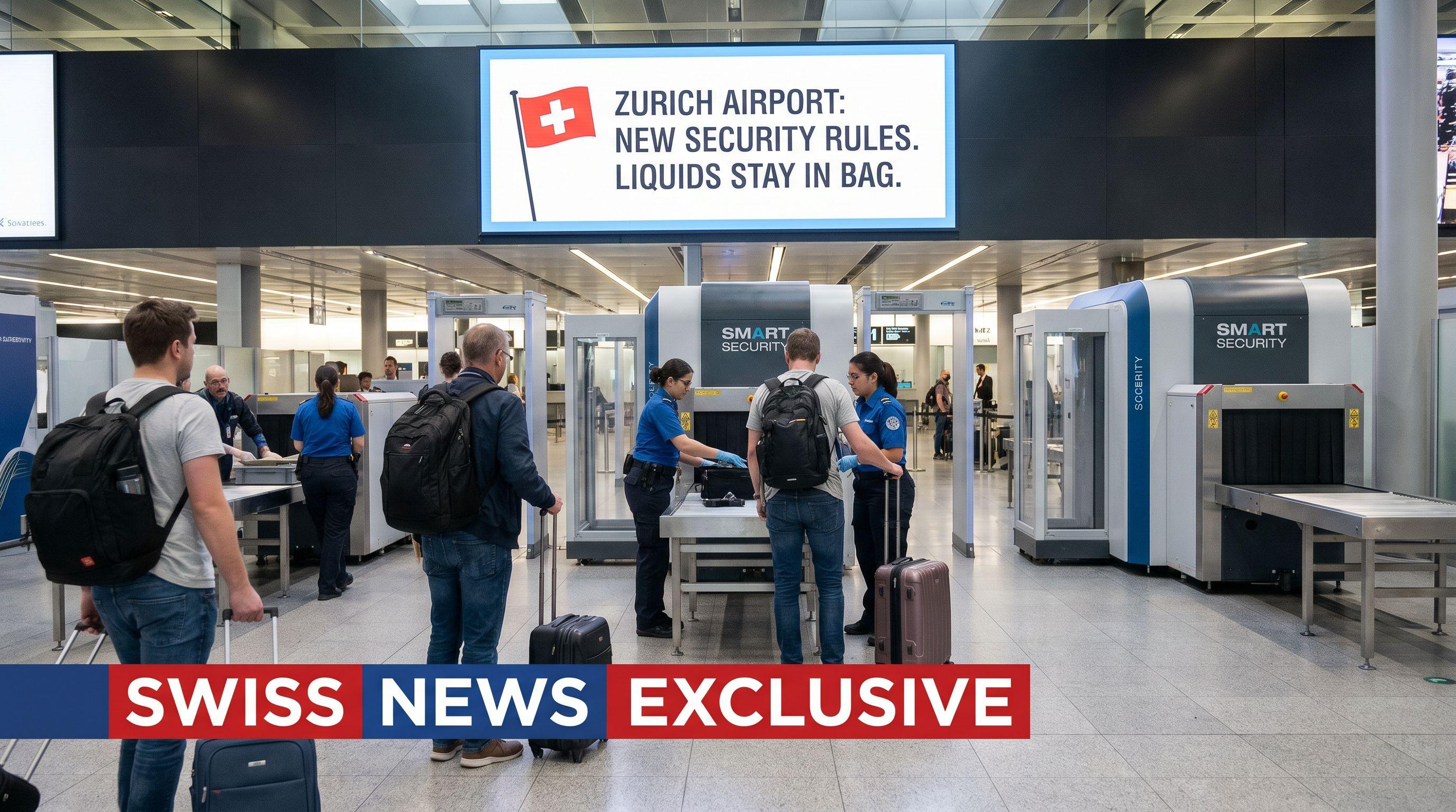 Zurich Airport Eases Hand Luggage Rules, Scrapping 100ml Liquid Limit
