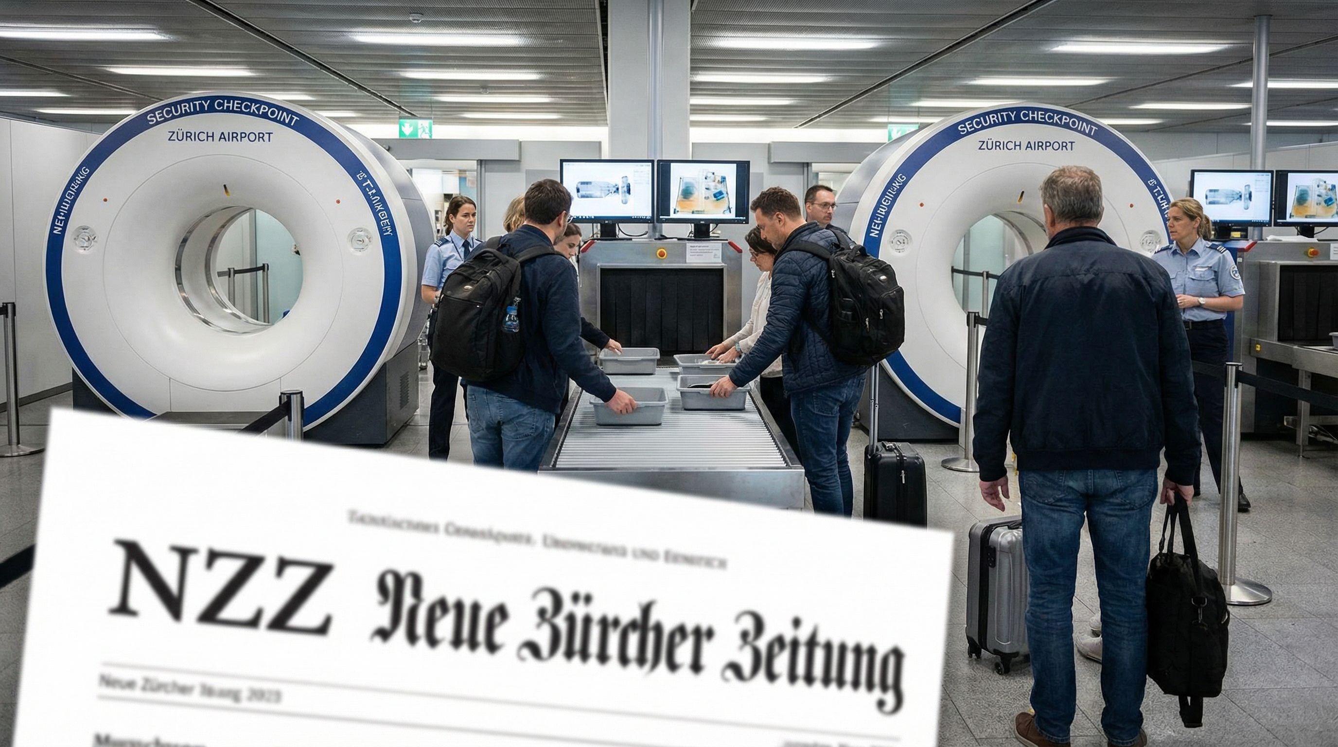 Zurich Airport to Scrap Liquid Restrictions With New 3D Scanners