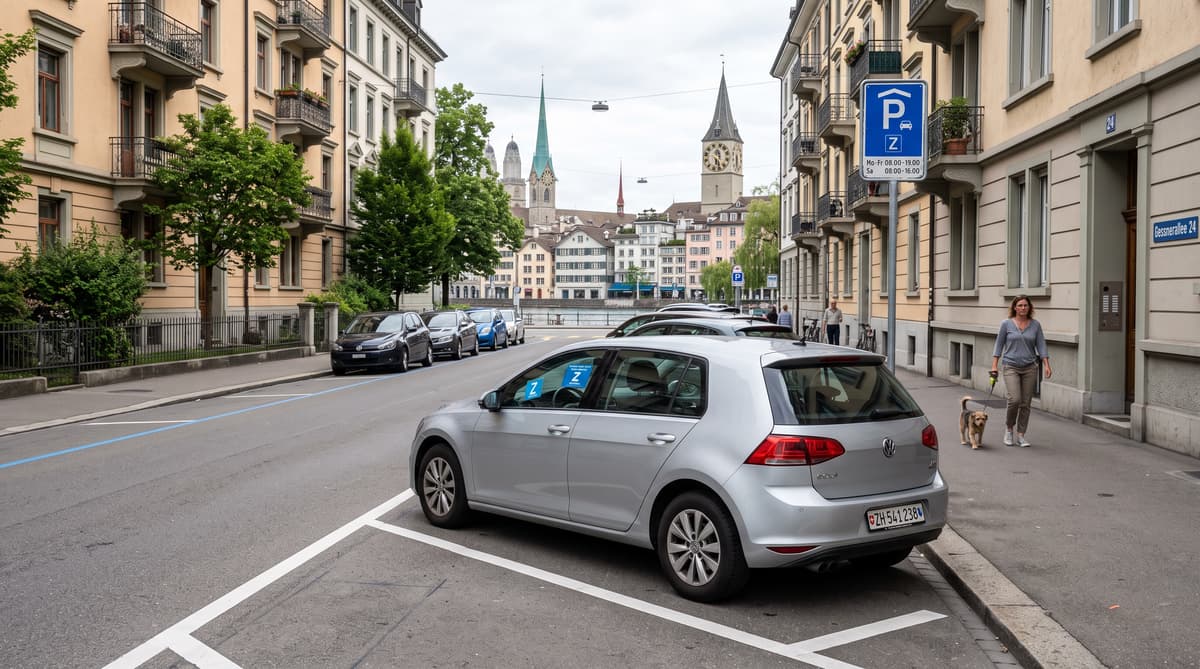 Zurich to raise blue-zone parking costs for residents