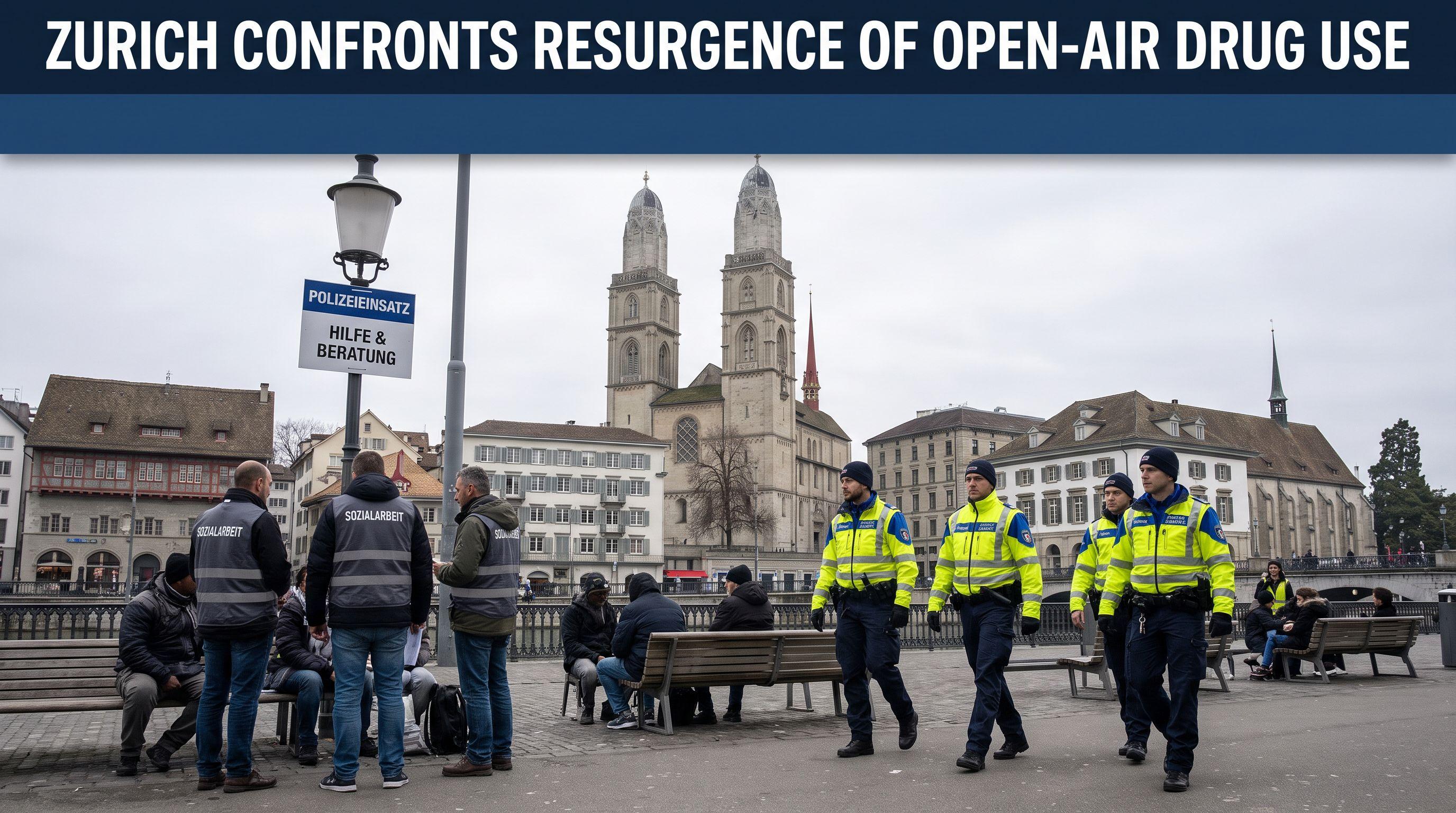 Zurich Confronts Resurgence of Open-Air Drug Use
