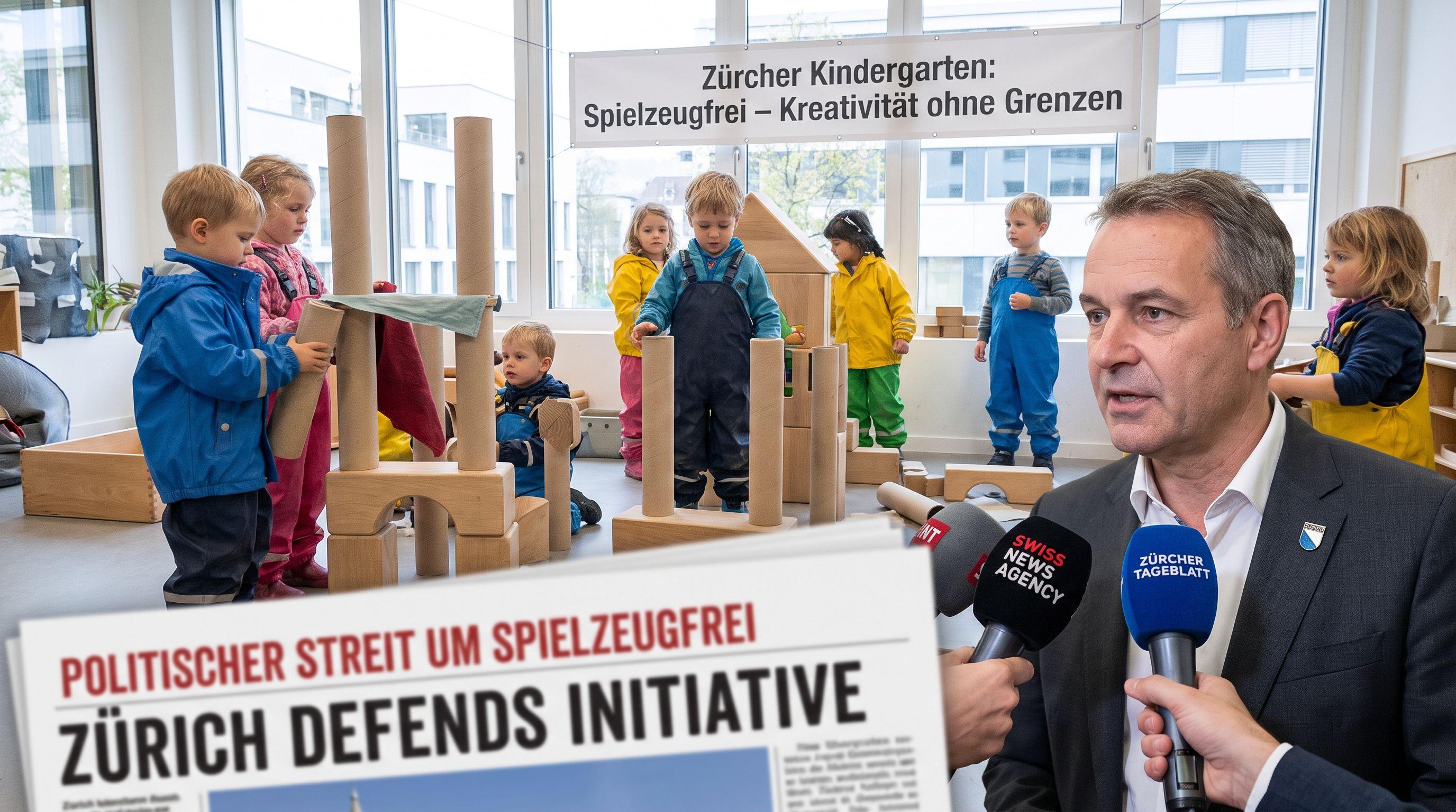 Zurich Defends 'Toy-Free Kindergarten' Initiative Amidst Political Backlash