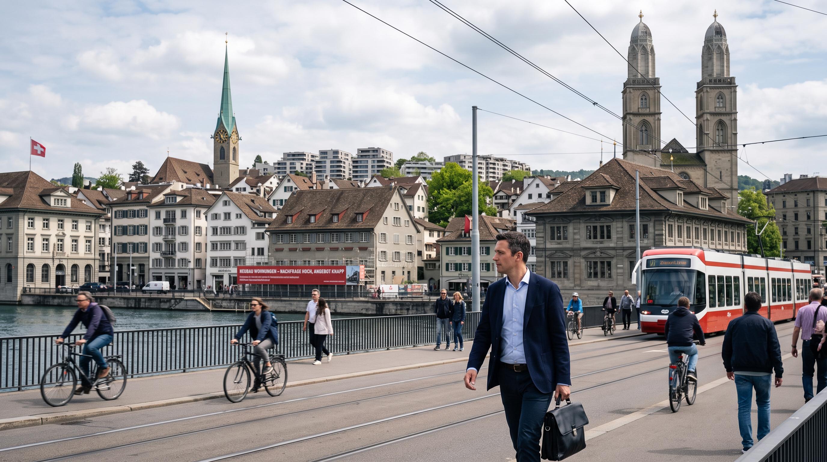 Zurich faces the world’s highest property-bubble risk, UBS says