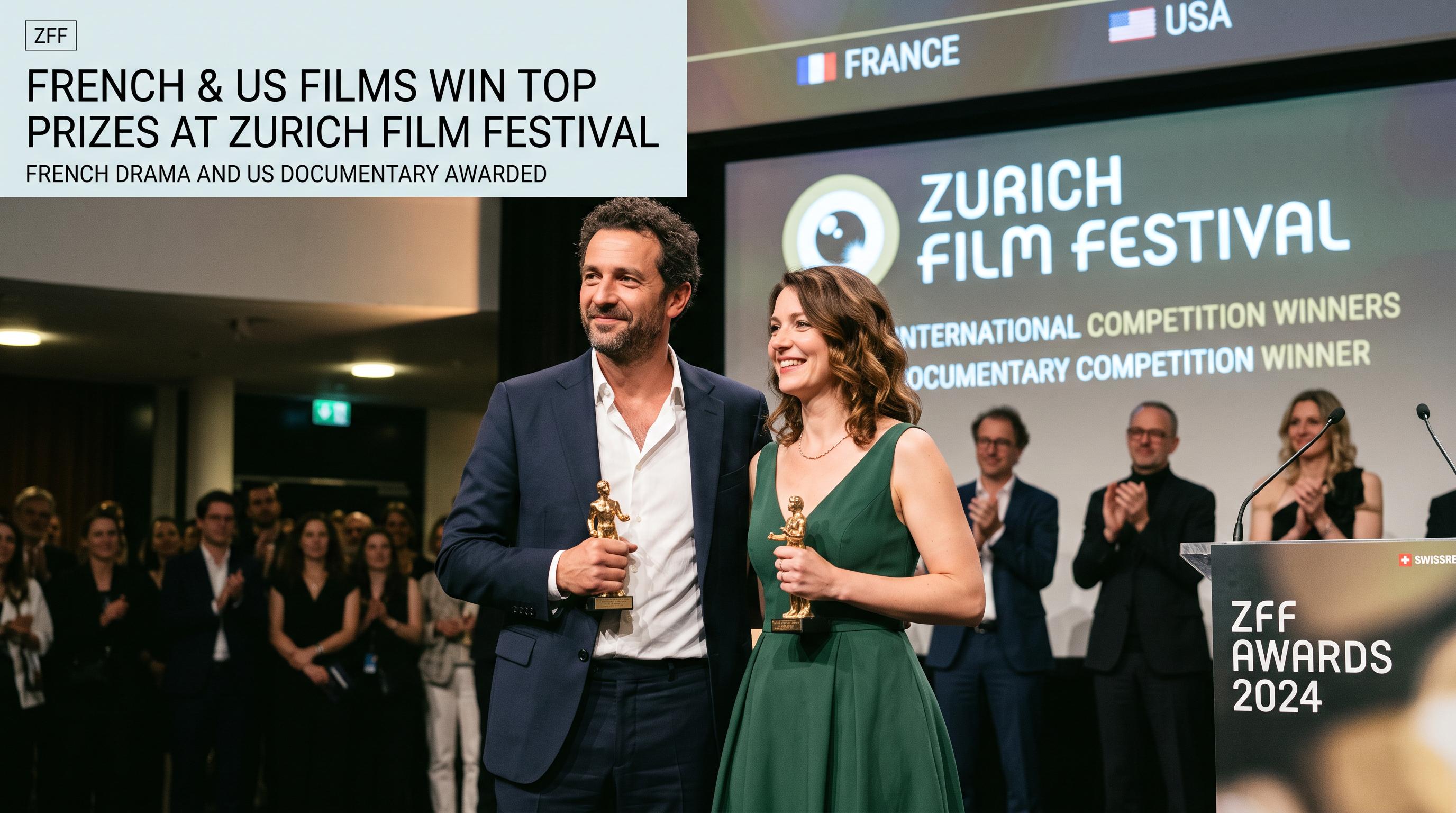 French and US films take top prizes at Zurich Film Festival