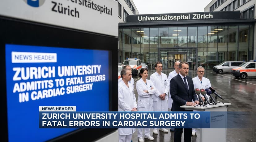 Zurich University Hospital Admits to Fatal Errors in Cardiac Surgery