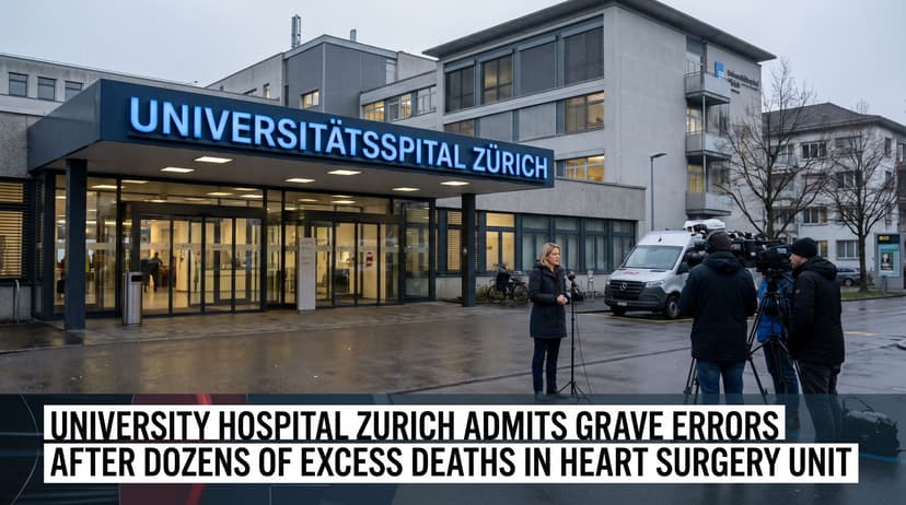 University Hospital Zurich Admits Grave Errors After Dozens of Excess Deaths in Heart Surgery Unit