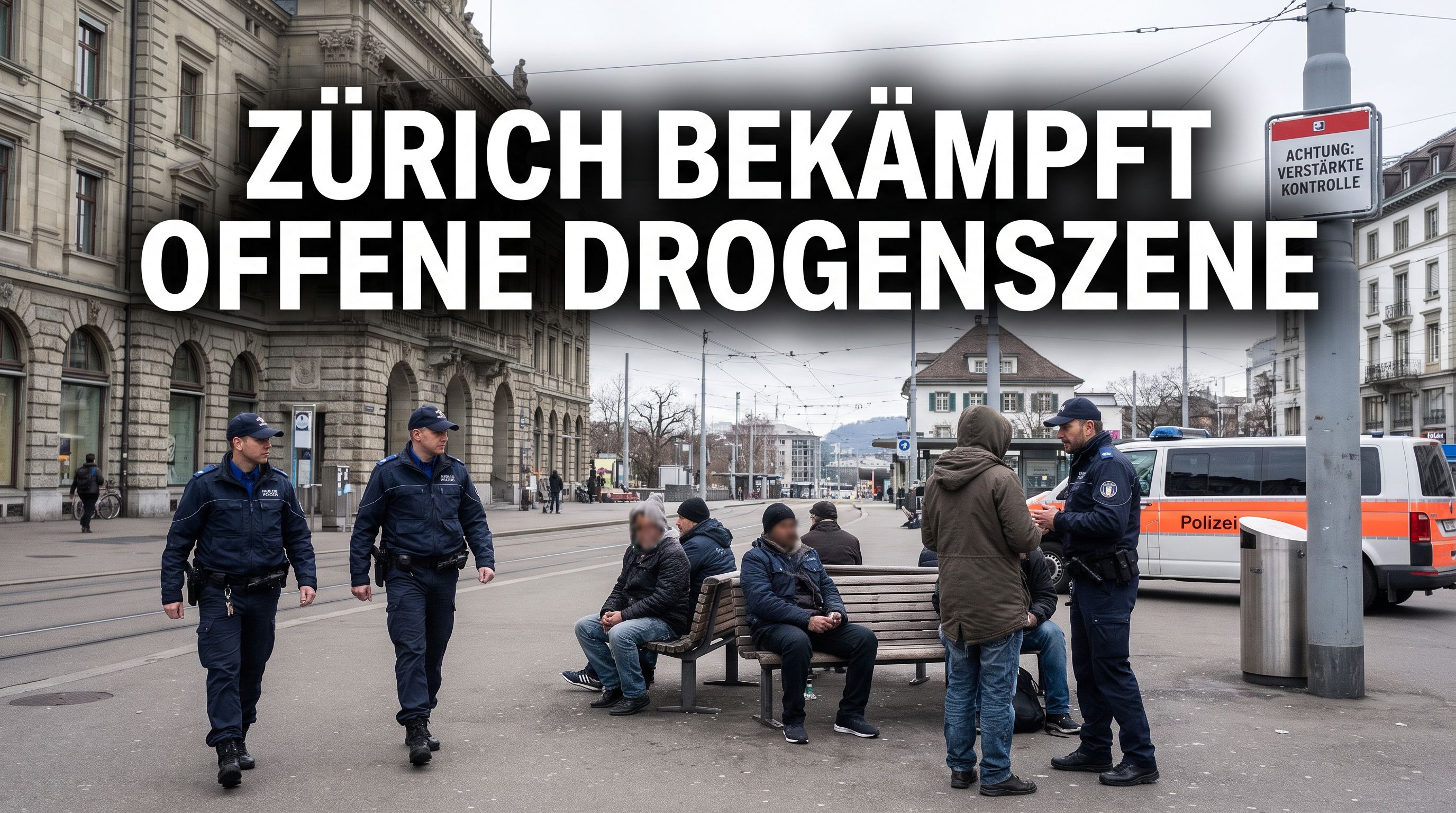 Zurich Authorities Combat Surging Open-Air Drug Scene