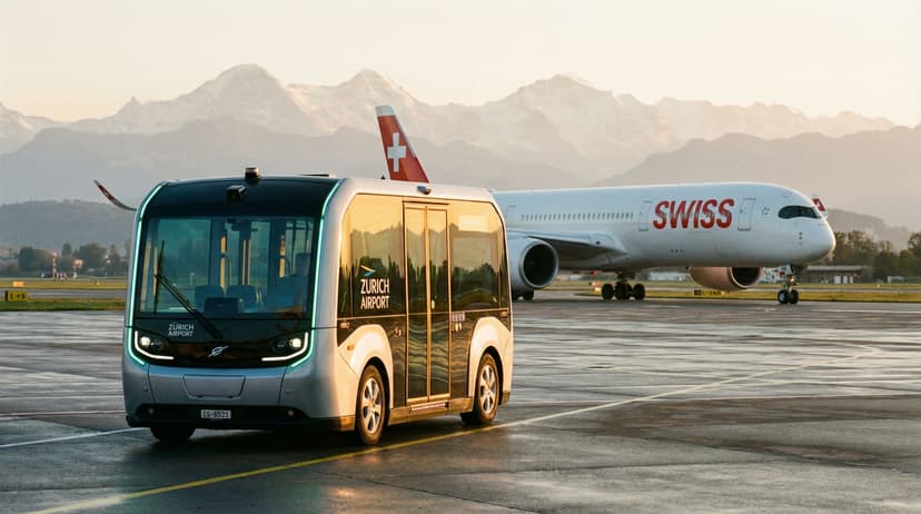 Zurich Pioneers Autonomous Airport Transport
