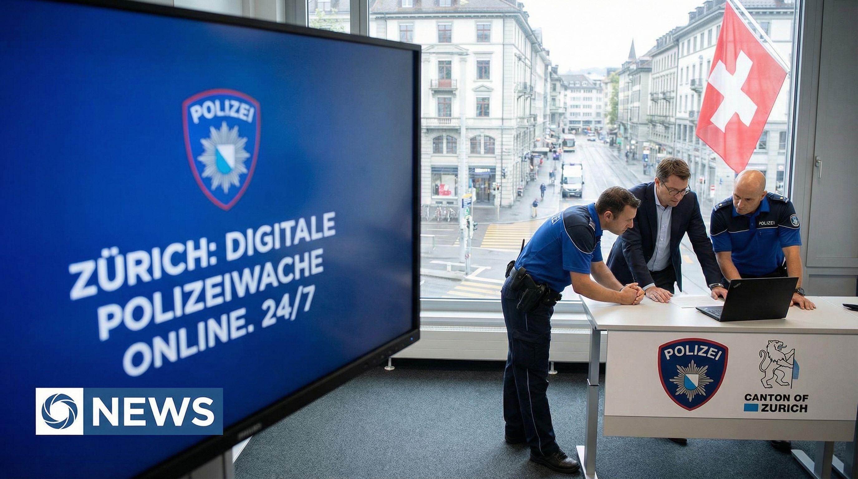 Zurich Pioneers Digital Policing with New Online Station