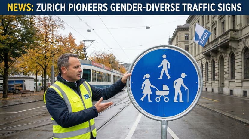 Zurich Pioneers Gender-Diverse Traffic Signs Initiative