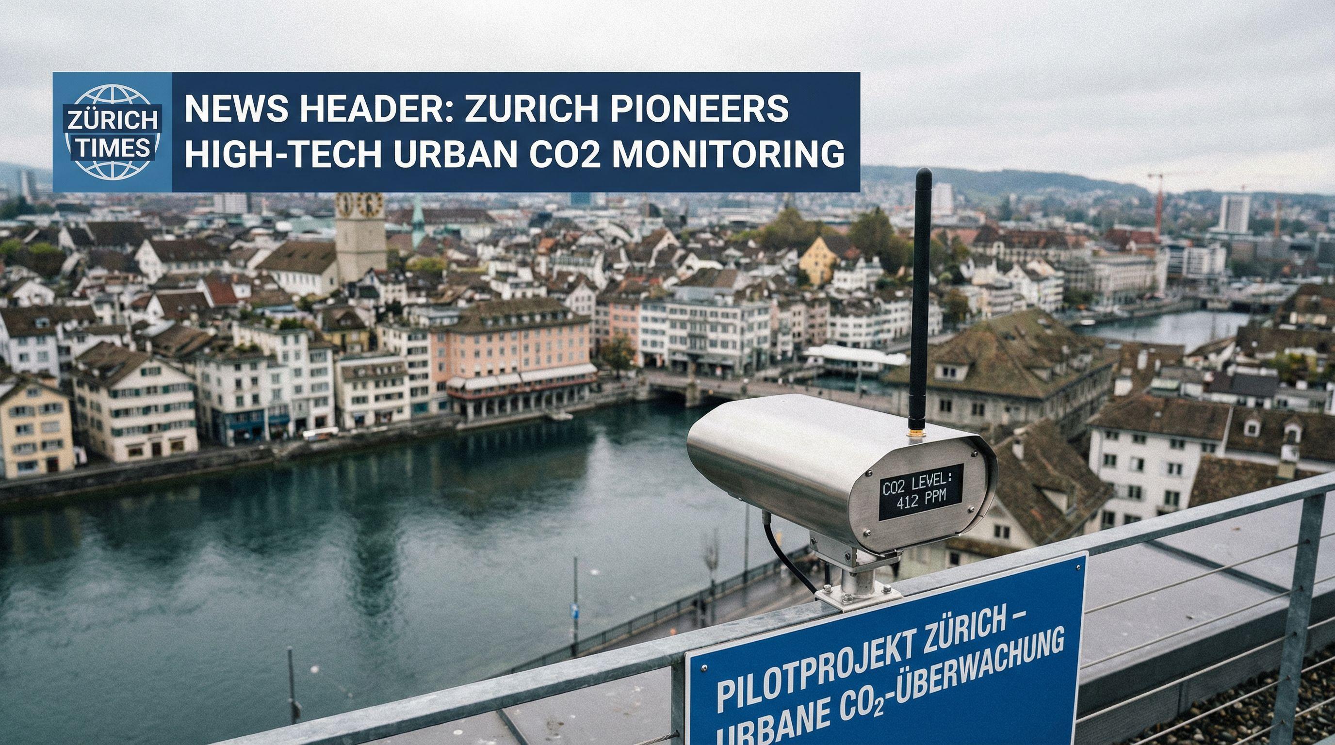 Zurich Pioneers High-Tech Urban CO2 Monitoring