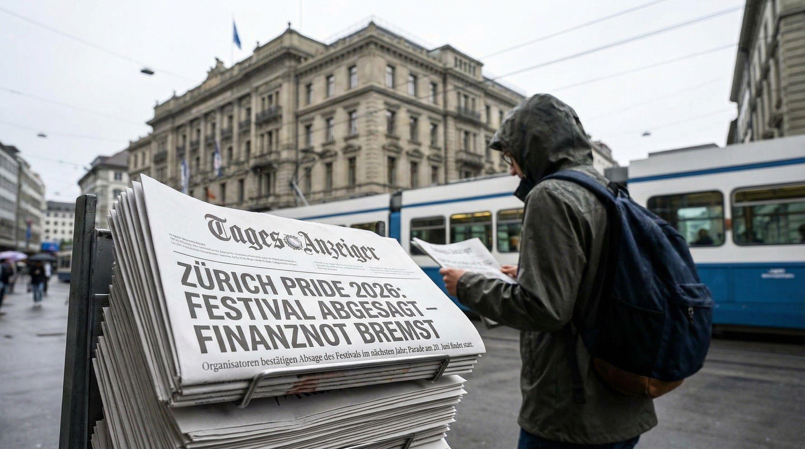 Zurich Pride Cancels 2026 Festival Amid Financial Pressures
