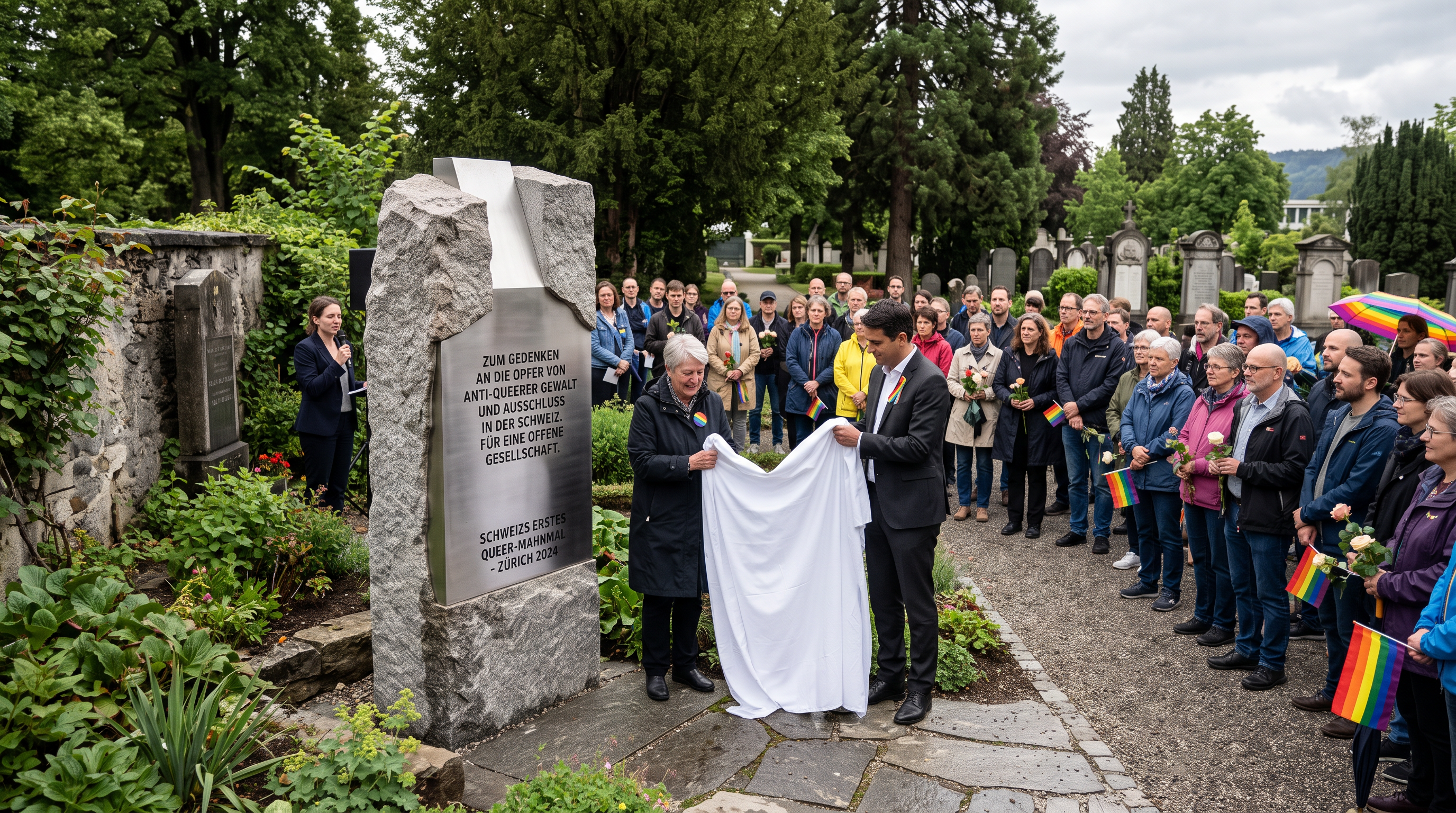 Zurich unveils Switzerland’s first queer memorial