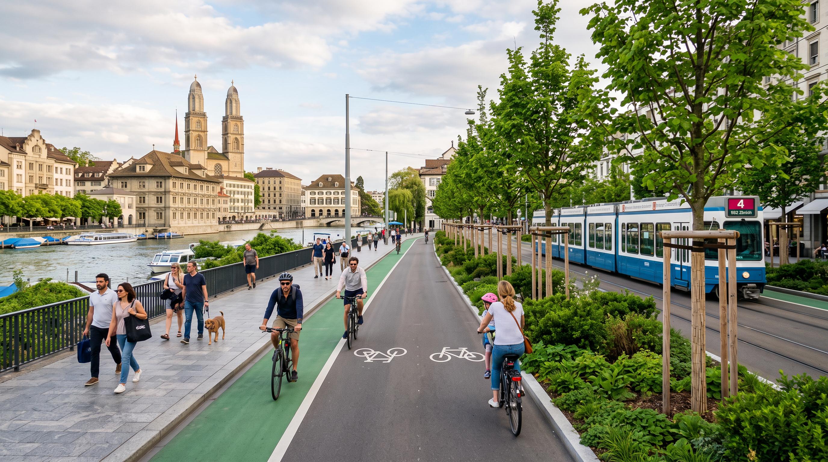Zurich reports early progress on urban greening plan