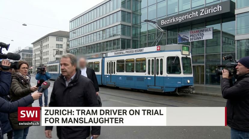 Zurich Tram Driver Faces Manslaughter Charges in Tourist's Death