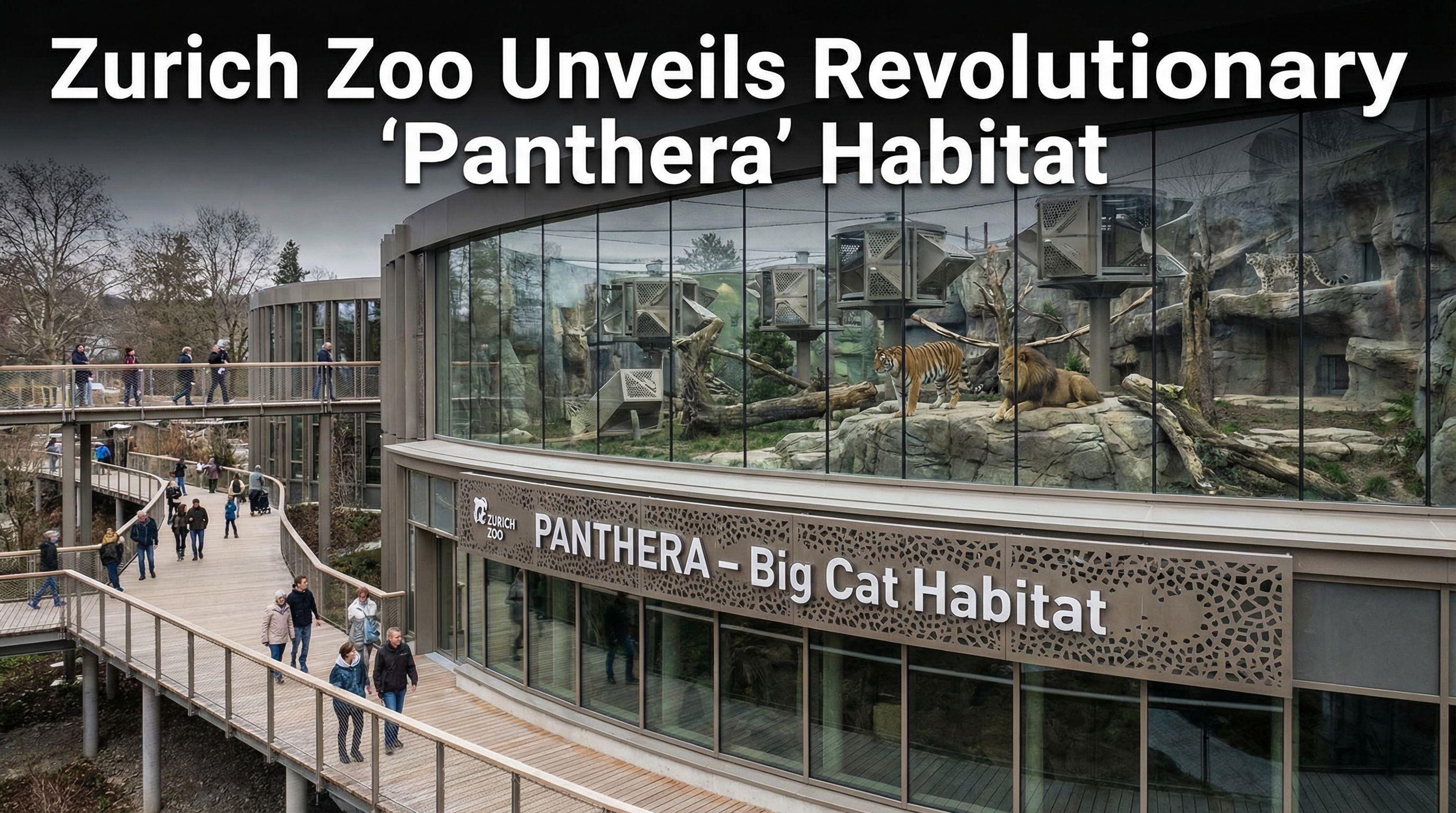 Zurich Zoo Unveils Revolutionary Big Cat Habitat