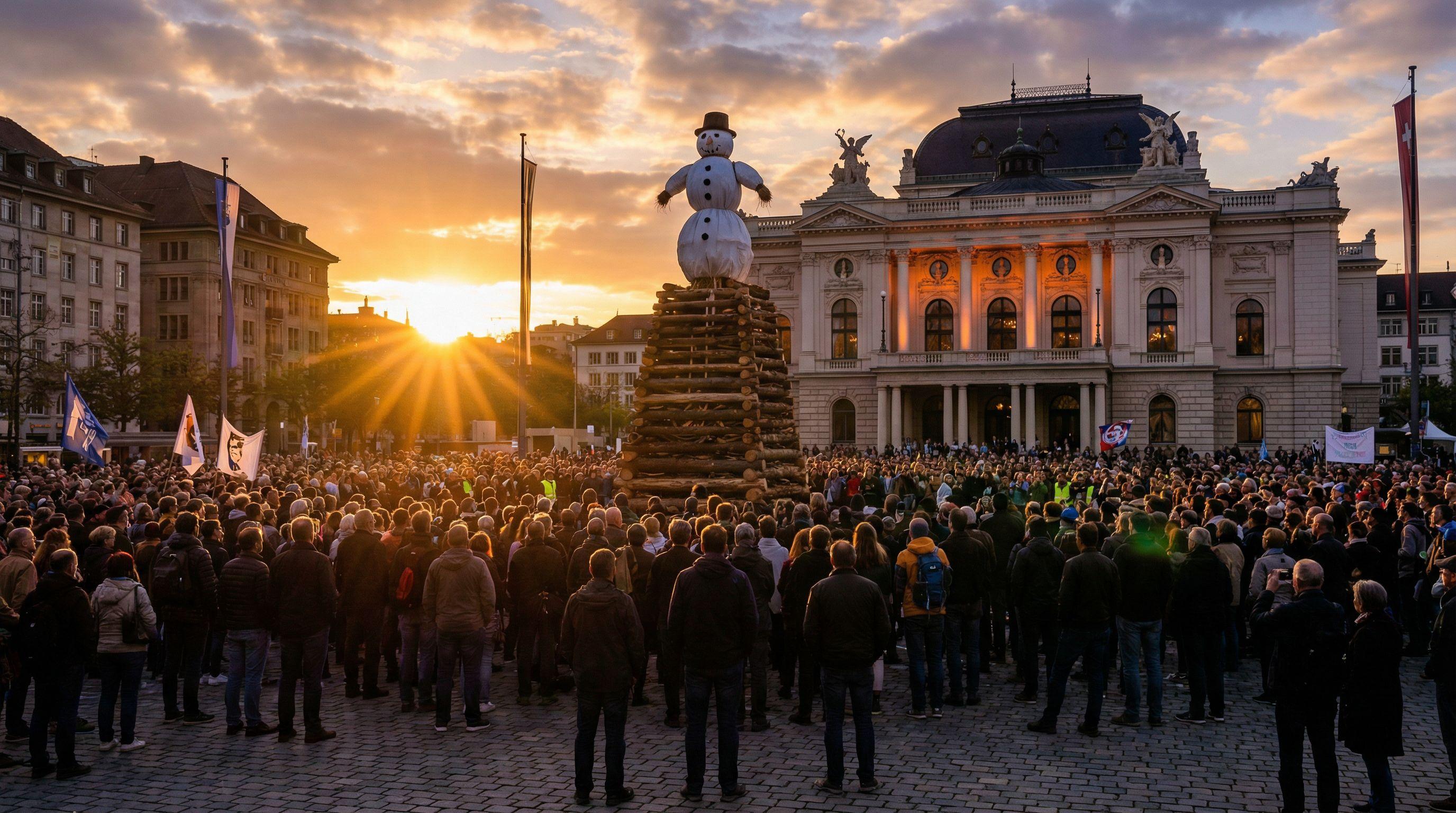 Zurich's SechselÀuten Returns: Böögg Ready for Traditional Burning