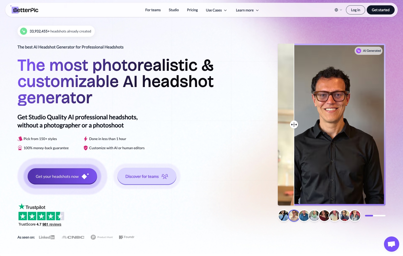 BetterPic interface